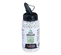 Arsuk Biodegradable Airsoft BBs 6mm - White - 0.20g Seamless BB Pellets for Target Practice - Precision 6mm Airsoft Ammo with Smooth Finish - Pack of 2000 BBs Bullets for Consistent Performance