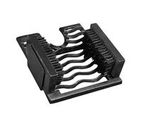 ARSUK Boot Scraper - Cast Iron 3 in 1 Boot Brush, Jack & Remover - Heavy Duty Wellington Mud Cleaner - Welly Puller for Indoor and Outdoor Use - Black