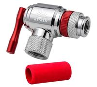ARSUK CO2 Bike Tyre Inflator - Mini CO2 Inflator for Schrader & Presta Valve Pump - Portable Co2 Bike Pump for Road, MTB & Hybrid - Fits Threaded 16g/20g/25g Cartridges - Bicycle Pump Kit