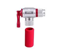 Arsuk CO2 Bike Tyre Inflator - Quick-Release Mini CO2 Inflator for Presta & Schrader Valves - Lightweight CO2 Bike Pump for Road, MTB & Hybrid - Fits Threaded 12g/16g/25g Cartridges - No CO2 Included