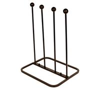 ARSUK Wellington Boot Stand & Holder - Strong Outdoor Cast Iron, Rustproof Wellie Boot Rack