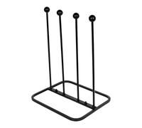 ARSUK Welly Boot Rack - Metal Shoe Racks Storage & Organizer, Wellington Boots Stand Outdoor, Cast Iron Outside Holder for Wellies (2 Pair & 4 Pair)
