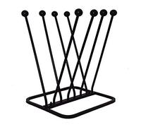 ARSUK Welly Boot Rack - Metal Shoe Racks Storage & Organizer, Wellington Boots Stand Outdoor, Cast Iron Outside Holder for Wellies (2 Pair & 4 Pair)