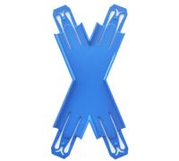 ARSUNOVO Racetrack Connectors Compatible with Hot Wheels,Hotwheels Track Builder,Booster,Curved Track Pieces,X Shape 1 Packs