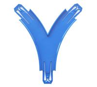 ARSUNOVO Racetrack Connectors Compatible with Hot Wheels,Hotwheels Track Builder,Booster,Curved Track Pieces,Y Shape 1 Packs