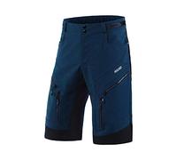 ARSUXEO Cycling Shorts Mens Mountain Bike Shorts Without Padded Cycle Mountain Bike Shorts Water Resistant 1903 Dark Blue XXL