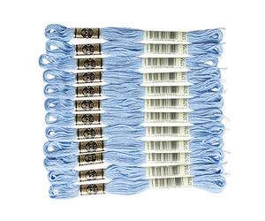 Art.117 1 box No. 25 embroidery thread DMC (12 bundle input) col.3755 (japan import)