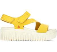 ART 1573 Brighton Flat SandalsWomen, Nappa Yellow, 9 UK