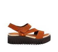 ART 1573 Brighton, Women's Flat Sandals, Dark Orange-Brown, 39 EU