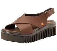 ART 1574 Brighton Flat SandalsWomen, Nappa Brown, 9 UK