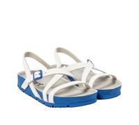 ART 1619 Bordeaux, Sandal Woman, Nappa White Blue, 3 UK