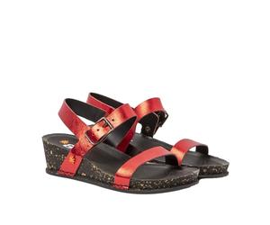 ART 1940f I Imagine, Women's Sandal, Metallic Red, 9 UK