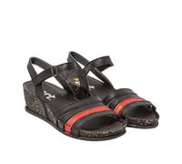 ART 1943 I Imagine, Women's Sandal, Nappa Multi Black, 5 UK