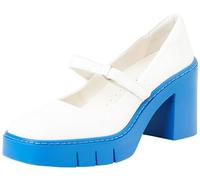 ART 1977 Bern PlatformWoman, Nappa White Blue, 6 UK