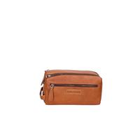 ART-3337-HILB Men's Wash Bag Made in Italy 24 x 15 x 11 cm, brown, 24x15x11