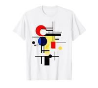 Art Abstract Graphic Geometric Artwork Painting T-Shirt