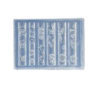 Art Accessories Molds Delicate Shape Nails Designing Nails Embellishment Molds for Delicate Manicure Designs Art Silicone Mold