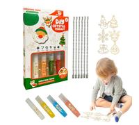 Art and Craft Set for Kids, Crystal Pendant Set Christmas, Christmas Crystal Art - Window Art for Children, Art and Craft Kits, Multiple Colours, Adults, Children for Wall Artists in the Winter