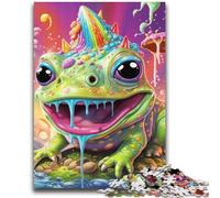 Art Animal Frog 2000 Piece Jigsaw Puzzle for Adults And Teenagers,Help The Brain Exercise Addictive Toys to Cultivate Patience Suitable for Couples (70X100cm)