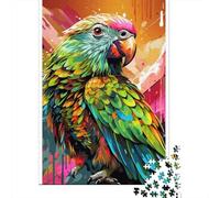 Art Animal Parrot Puzzles for Adults 1000 Pieces Puzzle for Adults And Teenager Family Game 1000pcs (75x50cm)