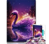 Art Animals Flamingos Puzzles 1000 Pieces for Teenagers,Pattern Assembly Fun at Home Activities,Birthday Present,Travel Gifts (50x75cm)