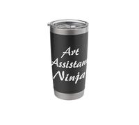 Art Assistant Tshirt Job Occupation Work Title Stainless Steel Insulated Tumbler