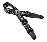 Art Attack Skull Skeleton Peace Sign Electric Acoustic Ukulele Bass Guitar Strap