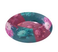 Art Axolotls Pet Cat Beds Anxiety Relief fluffier Orthopedic Dog Bed for Medium Size Pets Sleeping