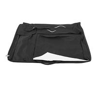 Art Bag, Oxford Cloth with Buckle Design Art Portfolio Bag Artist for Drawing (Black)