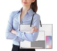 Art Bag - PVC 63.5x48cm 150g | Large Art Case | Clear Mesh Bulletin Board Storage Bag | Lightweight Durable Arrt for Artwork Documents Posters School and Office Use