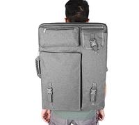 Art Bag, Travel Sketching Bag, Sketching Tools, Multifunctional, Large, 4K Waterproof, Drawing Board Carry Bag, Art Supplies Bag (Grey)