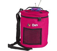Art Bin ArtBin Yarn Drum 6806SA Knitting and Crochet Tote, Raspberry