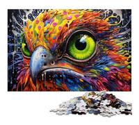 Art Bird Eagle JigsawPuzzle 1000 Pieces for Adults Challenging Puzzles Brain Teaser, Adult Game, Family Interactive Activity 50x75CM/19.68x29.52inch