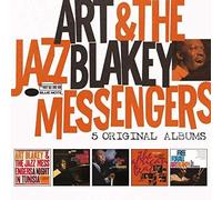 Art Blakey & The Jazz Messengers – 5 Original Albums – 5CD Box Set (2016)