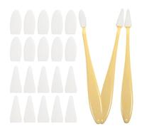 Art Blending Stumps for Pencil Drawing, 20 Replacement Sponge Wipes | PP Sponge Tips, Pointed and Applicators, Lift Pigment Safely, Preserve Paper Texture, for Graphite and Oil Pastels