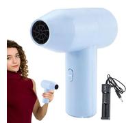 Art Blow Dryer for Painting, USB Rechargeable Cordless Dryer, Portable Cordless Air Dryer, Low Noise Handheld Artist Air Drying Tool for Studio and Outdoor Use, Small Art and Craft