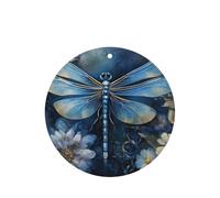 Art Blue Dragonfly Printing 10 Pieces Air Freshener Cards,Car Scented Hanging Air Freshener Fragrant Sheets For Car Use