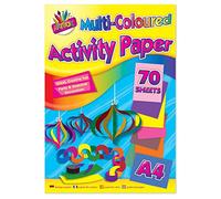 Art Box Activity Paper Pad A4 Assorted (12 Pack)