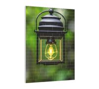 Art Brick Puzzle Set DIY Building Blocks 3D Jigsaw Firefly and Lantern Printed Design Desk Decor 141 Pcs