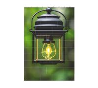Art Brick Puzzle Set DIY Building Blocks 3D Jigsaw Firefly and Lantern Printed Design Desk Decor 37 Pcs