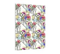 Art Brick Puzzle Set DIY Building Blocks 3D Jigsaw Garden Blossoming Wildflowers Printed Design Desk Decor 141 Pcs