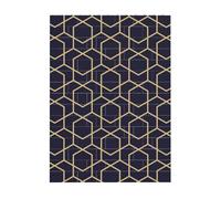 Art Brick Puzzle Set DIY Building Blocks 3D Jigsaw Geometric Lines Printed Design Desk Decor 4x5.5 in