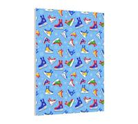 Art Brick Puzzle Set DIY Building Blocks 3D Jigsaw Hockey Elements Printed Design Desk Decor 141 Pcs