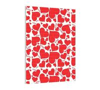 Art Brick Puzzle Set DIY Building Blocks 3D Jigsaw Love Heart Printed Design Desk Decor 141 Pcs