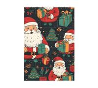 Art Brick Puzzle Set DIY Building Blocks 3D Jigsaw Merry Christmas Printed Design Desk Decor 37 Pcs