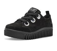 ART Brighton 1535c Black Nubuck Womens Lacing Shoes 11535-C1010