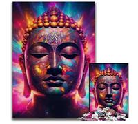 Art Buddha 1000Pc Adults Jigsaw Puzzle Difficult Puzzles for Adults Perfect for Family Fun on Christmas, Thanksgiving, Birthdays & Easter 50x75CM/19.68x29.52inch