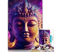 Art Buddha JigsawPuzzle 1000 Pieces for Adults,Family Game Stress Reliever Difficult Challenge Great Gifts And Toys 38x52cm