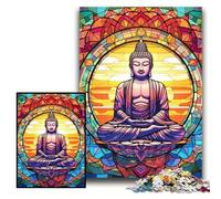 Art Buddha Jigsaws 1000 Pieces for Adults cardboard Jigsaw Puzzles for Teenagers & Teens, Ideal Birthday Size 26x38cm