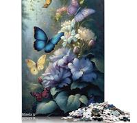Art Butterfly Puzzle for Teenagers 1000 Pieces Puzzle Brain Teaser Puzzles For Adults 1000pcs (38x26cm)